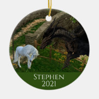 Dragon Meets Unicorn Fantasy