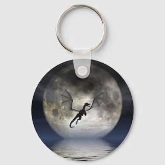 Dragon Moon Keychain