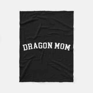 Dragon Mum  Fleece Blanket