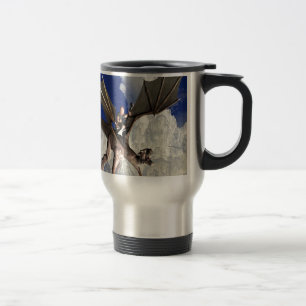 Dragon music in the Clouds Travel Mug