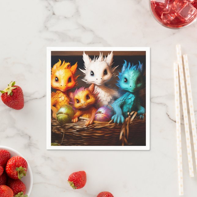 Dragon Napkin (Insitu)