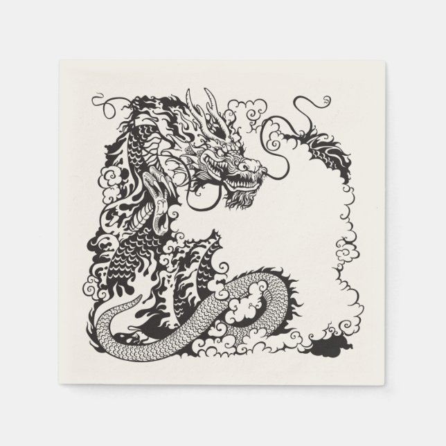 dragon napkin (Front)
