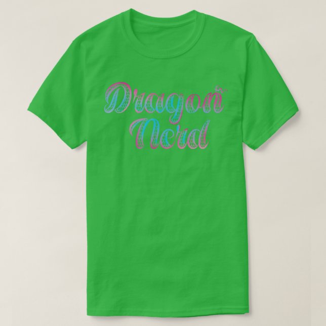 Dragon Nerd T-Shirt (Design Front)
