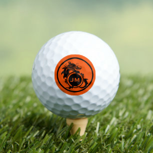 Dragon Novelty Golfer Initial Gift Golf Balls