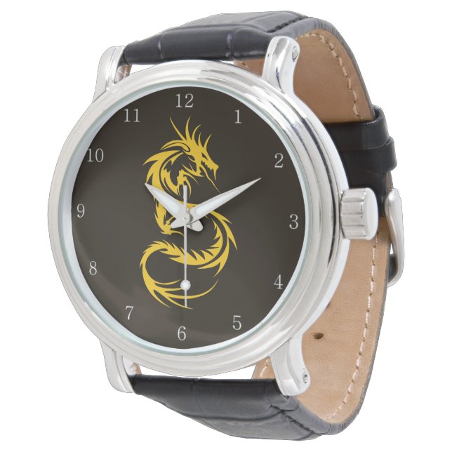 Dragon of Gold Watch (Angled)