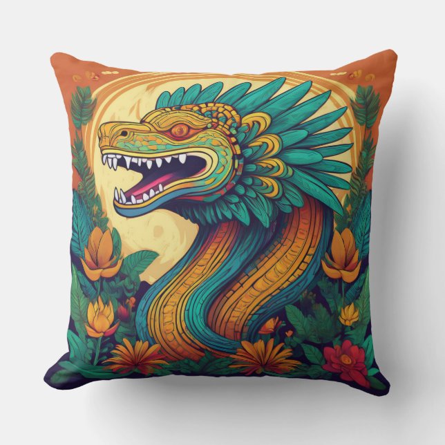 Dragon of luck cushion (Front)