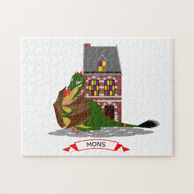 Dragon of Mons, Belgium Jigsaw Puzzle (Horizontal)
