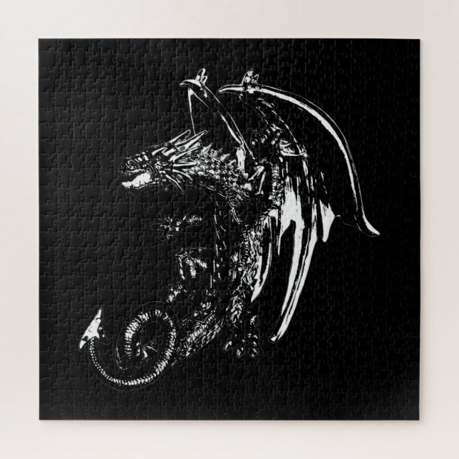 Dragon of the Night Jigsaw Puzzle (Vertical)