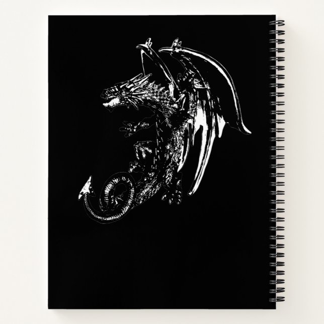 Dragon of the Night  Notebook (Back)