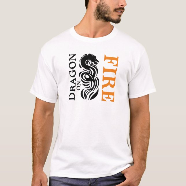 Dragon on Fire T-Shirt (Front)