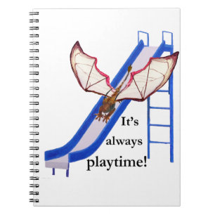 Dragon on Slide Spiral Notebook