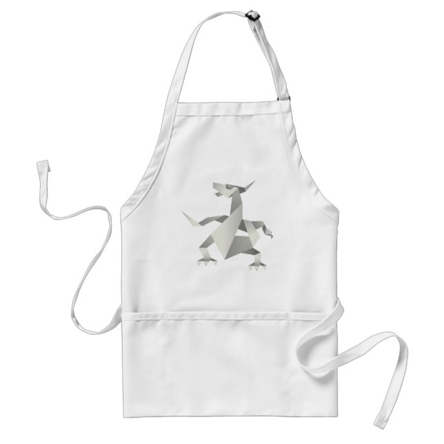 Dragon Origami Style Apron (Front)