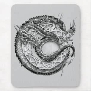 Dragon Ornamental Mouse Pad
