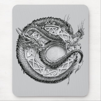 Dragon Ornamental Mouse Pad