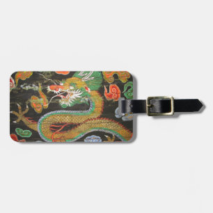 Dragon painting on the Korean ceiling of Sungnyemu Luggage Tag