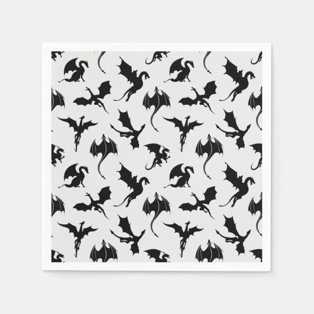 Dragon Paper Napkin (Front)