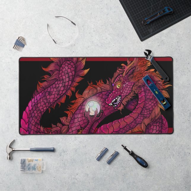 Dragon Pearl Desk Mat (Workstation)