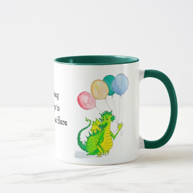 Dragon Personalisable Mug (Right)