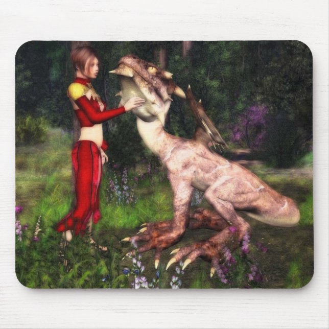 Dragon pet mousepad (Front)