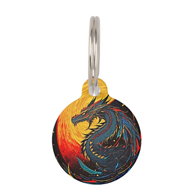Dragon Pet Tag (Front)