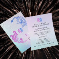 Dragon-Phoenix Double Xi Wedding & Gender Reveal