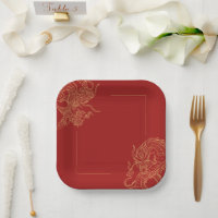 Dragon Phoenix Traditional Red Chinese Wedding