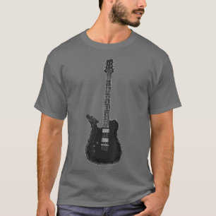 Dragon Playing Rock Music Guitar Guitarist Band Ro T-Shirt