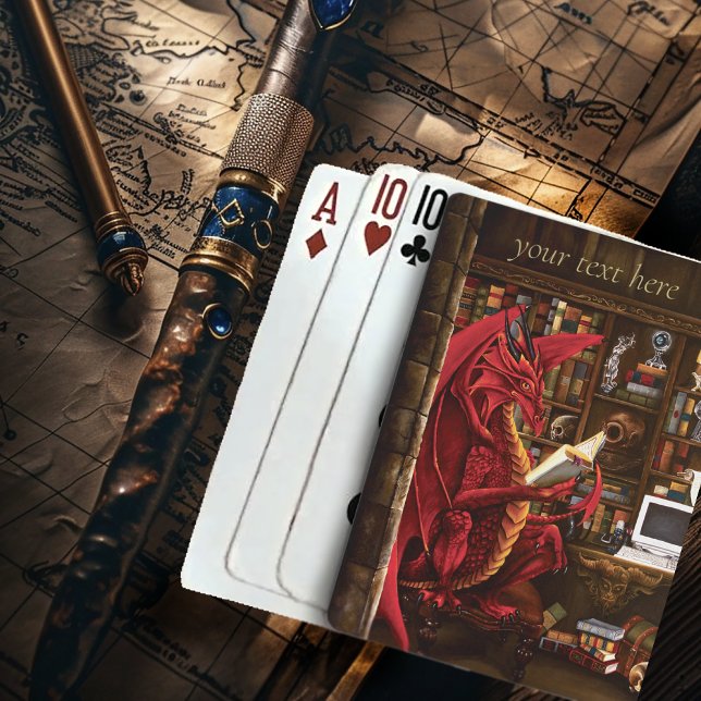 Dragon Podcast Library Playing Cards (Creator Uploaded)