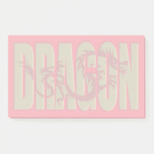 dragon post-it notes