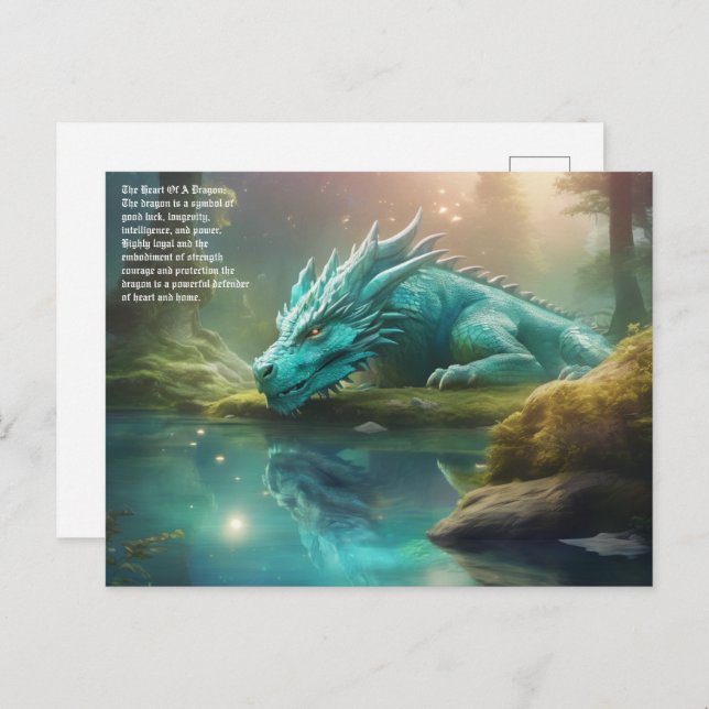 Dragon Postcard (Front/Back)