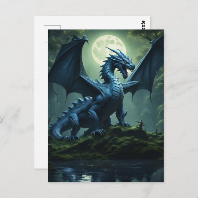 Dragon Postcard (Front/Back)
