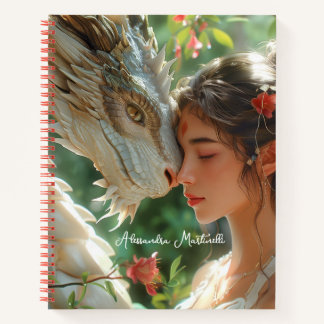 Dragon Princess Personalised Fantasy Notebook