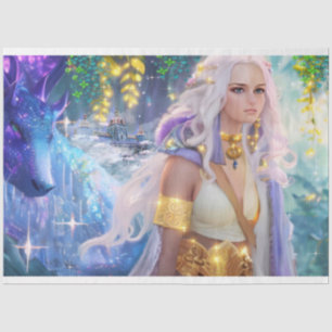 Dragon Princess Tissue Paper