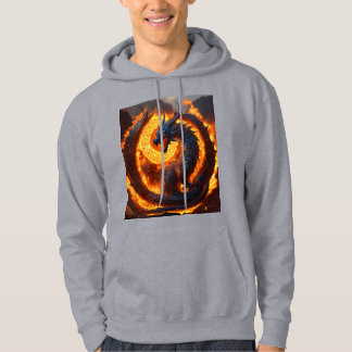 Dragon printed hoodie