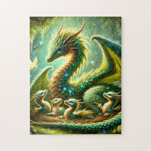 dragon puzzle (Vertical)