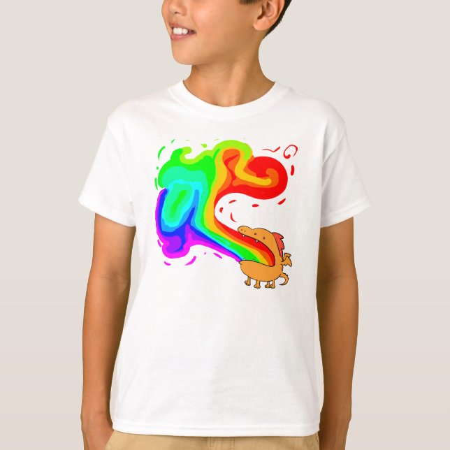 dragon rainbow T-Shirt (Front)