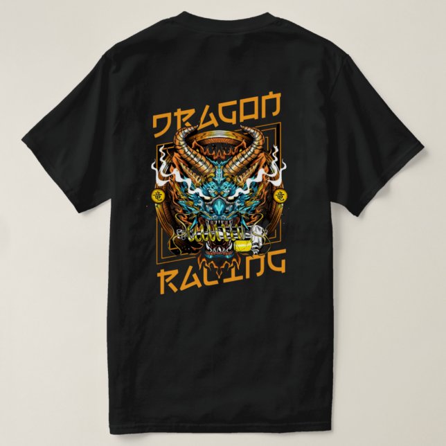 Dragon Raling  T-Shirt (Design Back)
