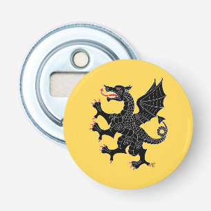 Dragon Rampant Sable Bottle Opener