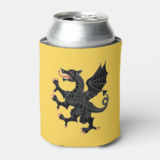 Dragon Rampant Sable Can Cooler