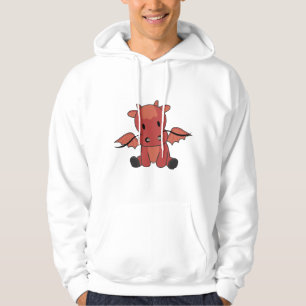Dragon Red Fairy Tale Fantasy Cute Animals Hoodie