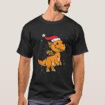 Dragon Reindeer Santa Christmas Family X Mas Ugly  T-Shirt<br><div class="desc">Dragon Reindeer Santa Christmas Family X Mas Ugly XMAS</div>