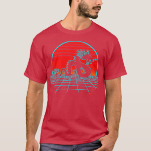 Dragon Retro Vintage 80s  Chinese Dragon Lover T-Shirt