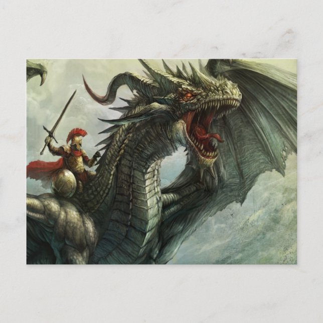 Dragon Rider, Postcard (Front)