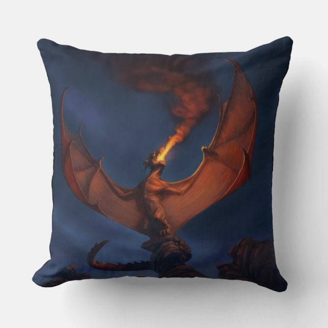 Dragon Roar Cushion (Front)