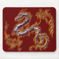 dragon rojo fuego