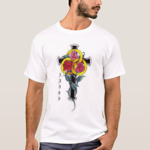 Dragon,Rose T-Shirt