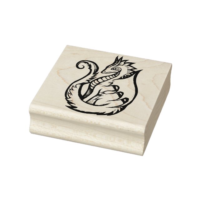 Dragon                                        rubber stamp (Stamp)