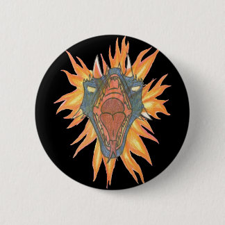 Dragon’s Fire 6 Cm Round Badge