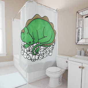 Dragon’s Hoard Shower Curtain