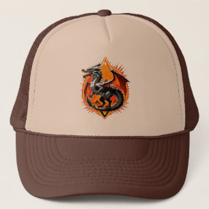 Dragon’s Wrath: The Samurai Awakens / Vintage Art Trucker Hat